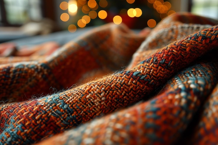 woven throw blanket